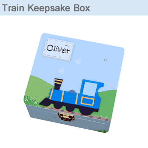 Train Keepsake Box